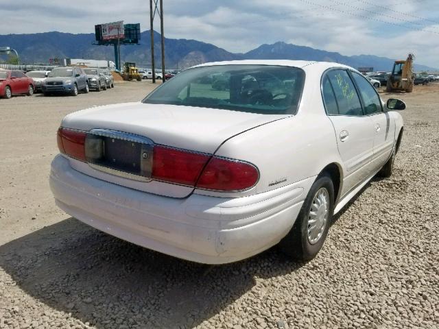 1G4HP54K61U266216 - 2001 BUICK LESABRE CU WHITE photo 4