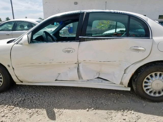 1G4HP54K61U266216 - 2001 BUICK LESABRE CU WHITE photo 9