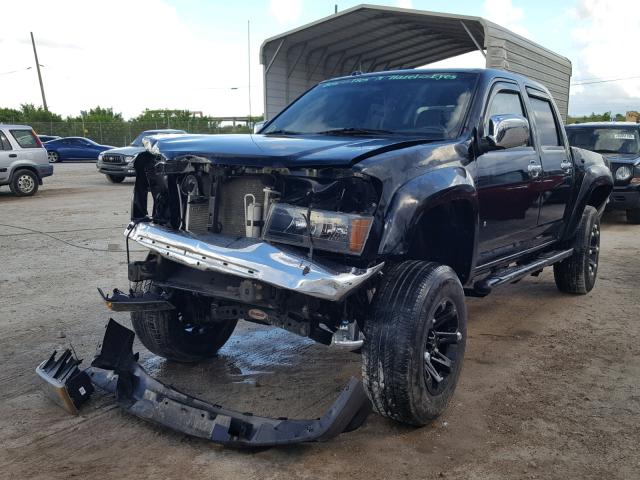 1GCDT43EX88199336 - 2008 CHEVROLET COLORADO L BLACK photo 2