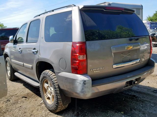 1GNFK13008J111750 - 2008 CHEVROLET TAHOE K150 GRAY photo 3