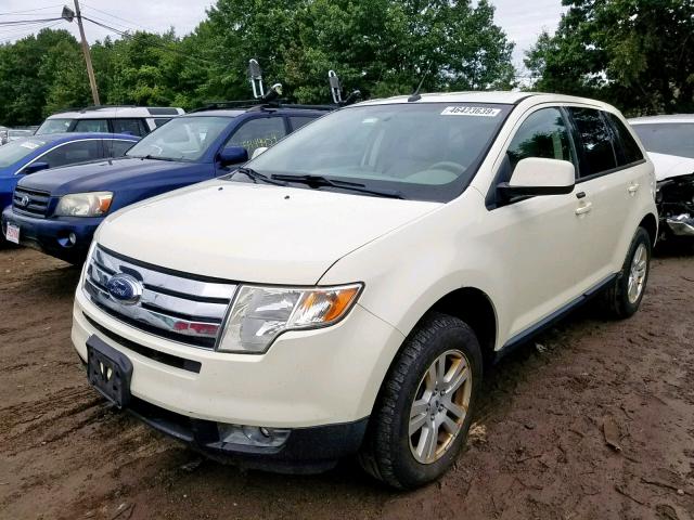 2FMDK48C37BB40341 - 2007 FORD EDGE SEL CREAM photo 2