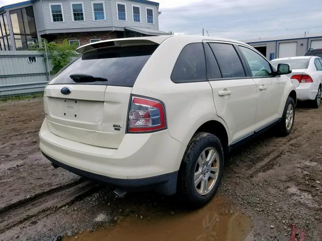 2FMDK48C37BB40341 - 2007 FORD EDGE SEL CREAM photo 4