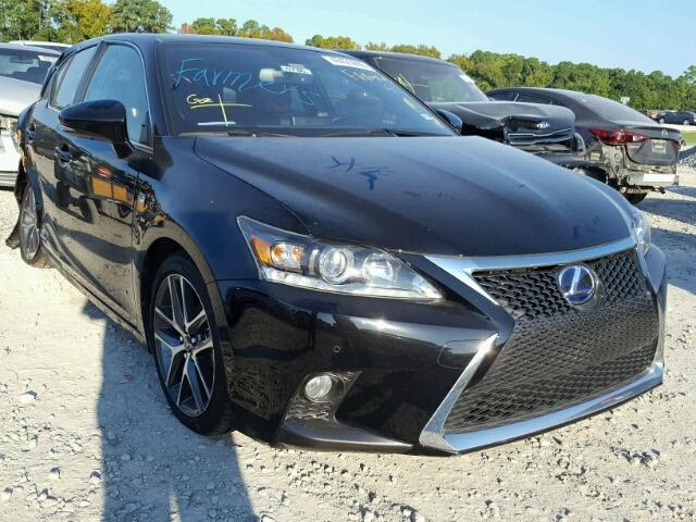 JTHKD5BH9H2302186 - 2017 LEXUS CT 200 BLACK photo 1