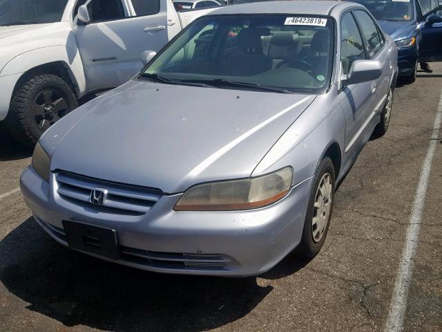 JHMCG66561C014353 - 2001 HONDA ACCORD LX SILVER photo 2