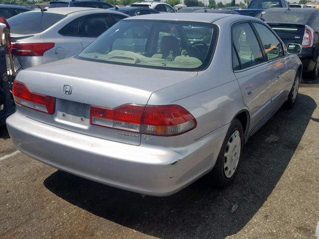 JHMCG66561C014353 - 2001 HONDA ACCORD LX SILVER photo 4