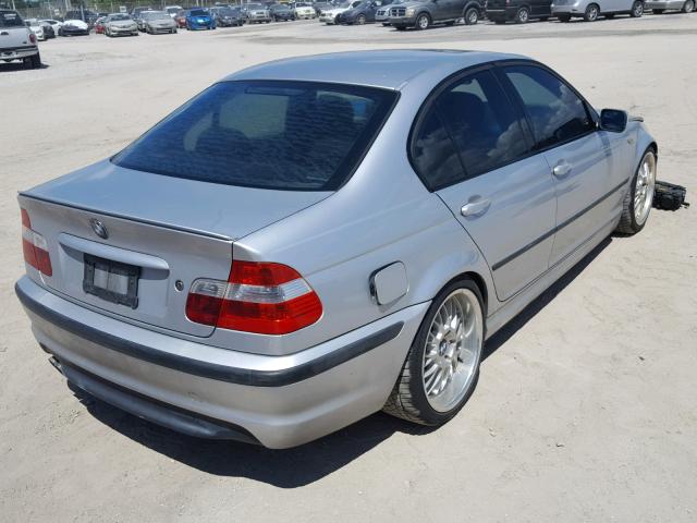 WBAEV53455KM43207 - 2005 BMW 330 I SILVER photo 4