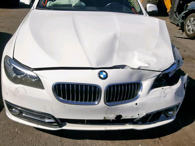 WBAXA5C55ED690440 - 2014 BMW 535 D WHITE photo 7