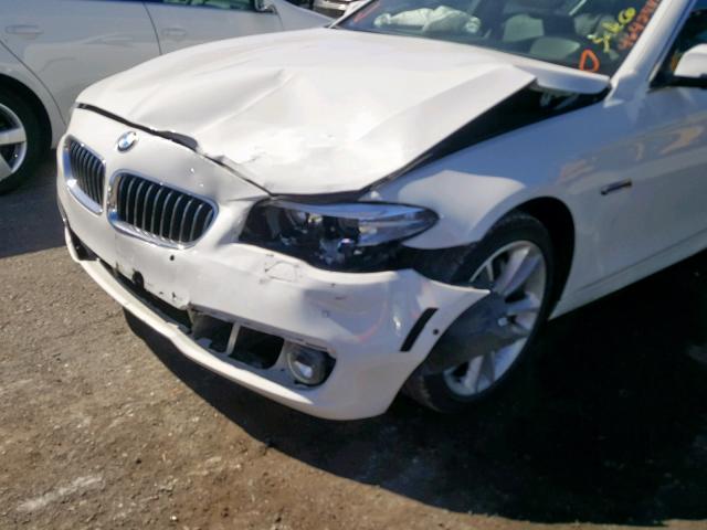 WBAXA5C55ED690440 - 2014 BMW 535 D WHITE photo 9
