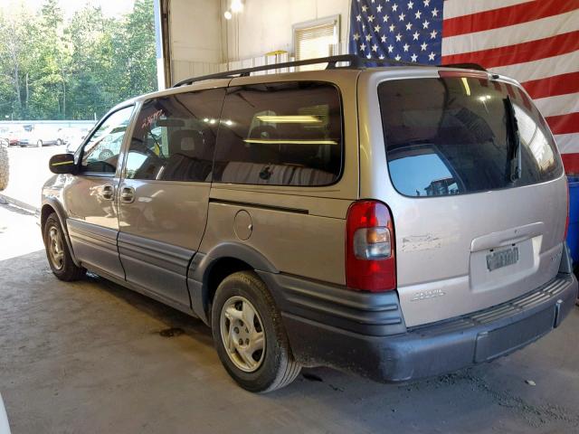 1GMDX03E32D217344 - 2002 PONTIAC MONTANA TAN photo 3