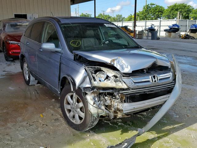 5J6RE38738L004463 - 2008 HONDA CR-V EXL SILVER photo 1