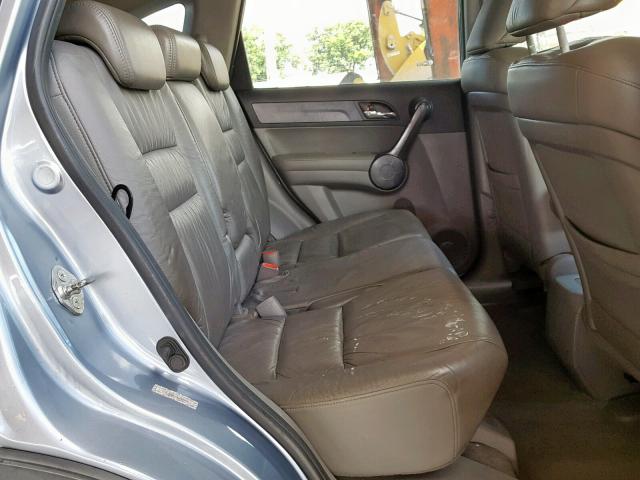 5J6RE38738L004463 - 2008 HONDA CR-V EXL SILVER photo 6