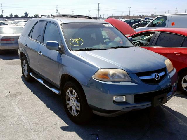 2HNYD18876H511095 - 2006 ACURA MDX TOURIN BLUE photo 1