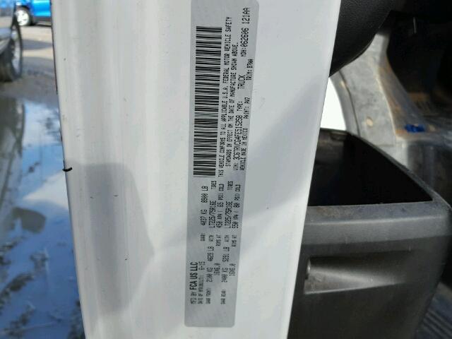 3C6TRVCG4FE515258 - 2015 RAM PROMASTER 白色 照片 10