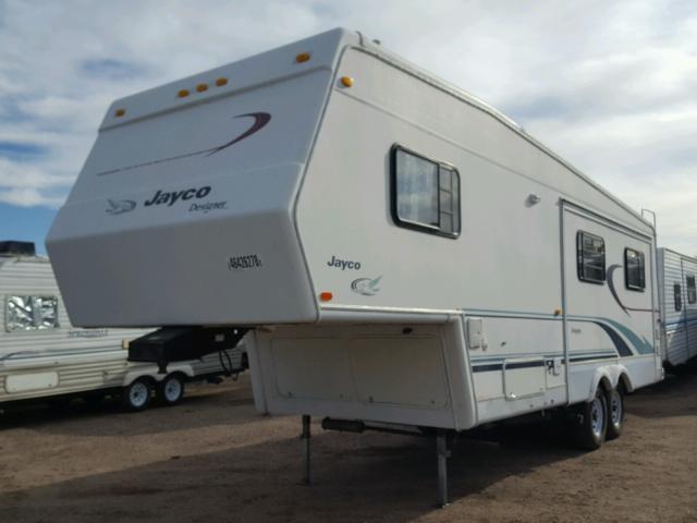 1UJCJ02P0W1KE0118 - 1998 JAYCO 5TH WHEEL WHITE photo 2