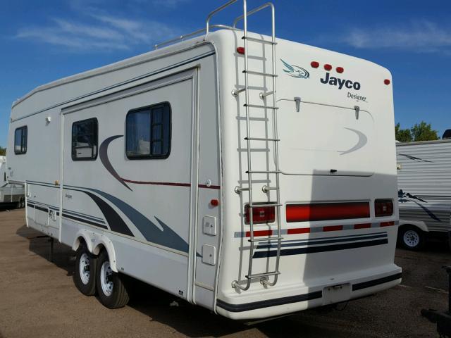 1UJCJ02P0W1KE0118 - 1998 JAYCO 5TH WHEEL WHITE photo 3