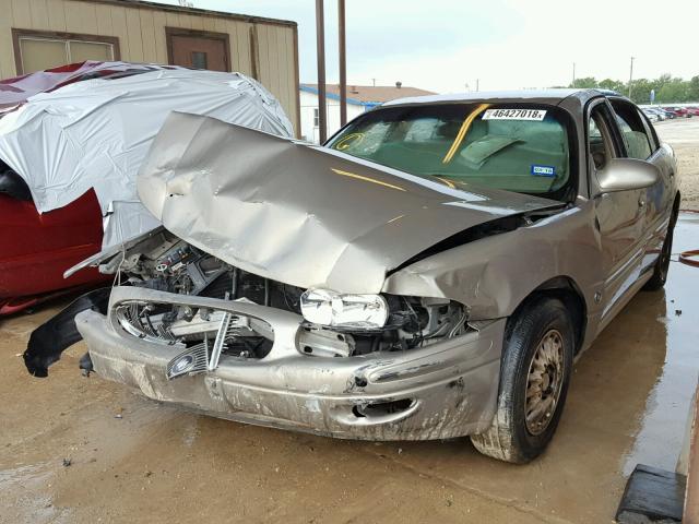 1G4HP54K7Y4205340 - 2000 BUICK LESABRE CU BEIGE photo 2