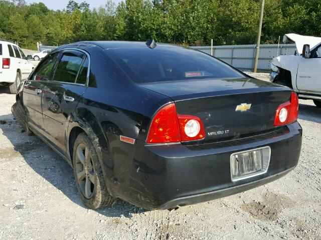 1G1ZC5EU6CF122606 - 2012 CHEVROLET MALIBU 1LT 黑色 照片 3