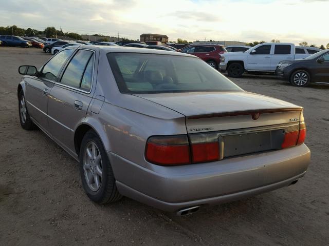 1G6KY5494WU910052 - 1998 CADILLAC SEVILLE ST GRAY photo 3