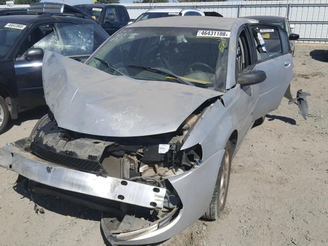 1G8AL54F84Z230159 - 2004 SATURN ION LEVEL SILVER photo 2