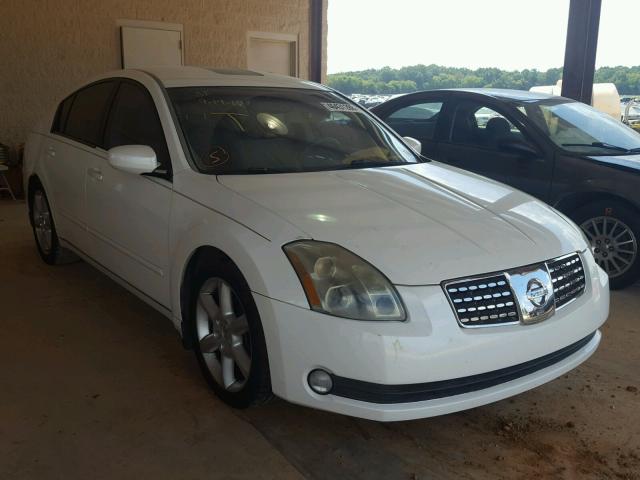 1N4BA41E94C913390 - 2004 NISSAN MAXIMA SE WHITE photo 1