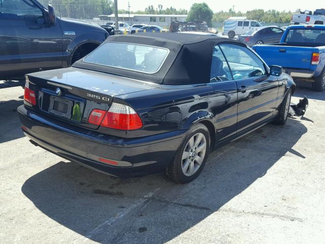 WBABW33405PL38498 - 2005 BMW 325 CI BLACK photo 4