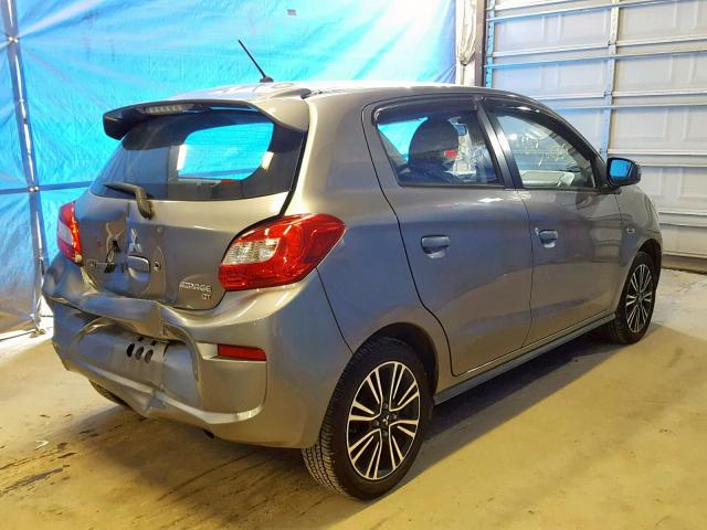 ML32A5HJ0HH018305 - 2017 MITSUBISHI MIRAGE GT GRAY photo 4