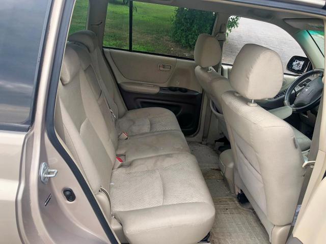 JTEEP21A350072902 - 2005 TOYOTA HIGHLANDER TAN photo 5