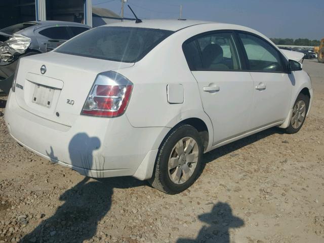 3N1AB61E97L646679 - 2007 NISSAN SENTRA 2.0 WHITE photo 4