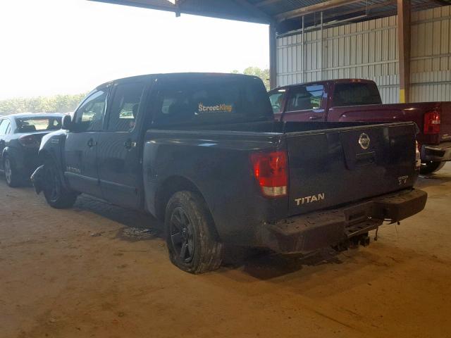 1N6BA0ED1BN314308 - 2011 NISSAN TITAN S BLACK photo 3