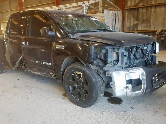 1N6BA0ED1BN314308 - 2011 NISSAN TITAN S BLACK photo 9