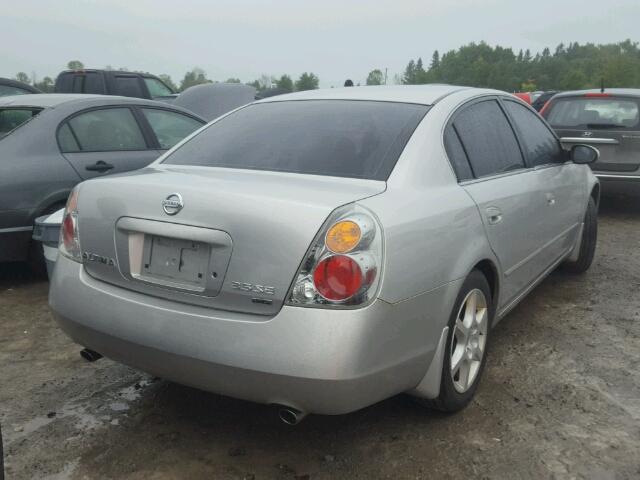 1N4BL11E73C247198 - 2003 NISSAN ALTIMA SE SILVER photo 4