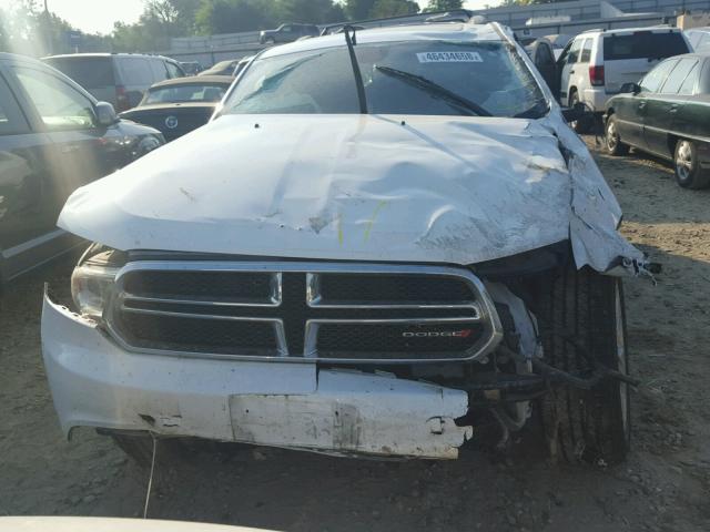 1C4RDJDG3EC390980 - 2014 DODGE DURANGO LI WHITE photo 7