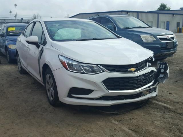 1G1BC5SM0G7258686 - 2016 CHEVROLET CRUZE LS WHITE photo 1