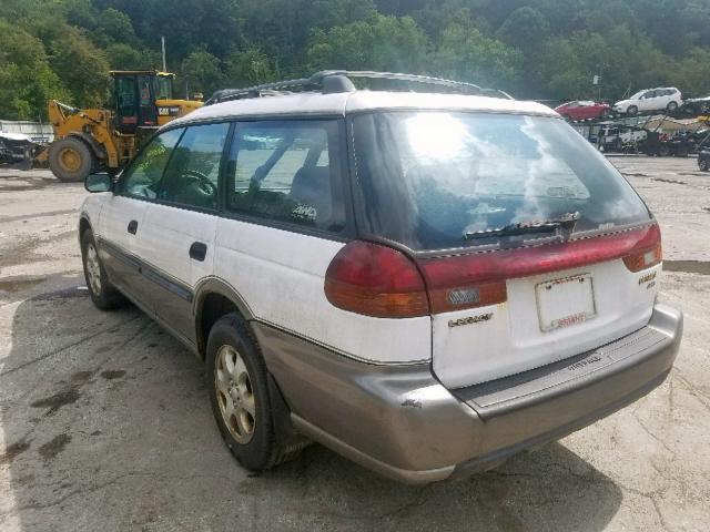 4S3BG6858X7653605 - 1999 SUBARU LEGACY OUT WHITE photo 3