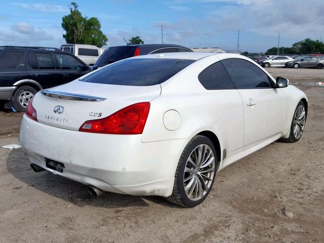 JN1CV6EK5BM210507 - 2011 INFINITI G37 BASE WHITE photo 4