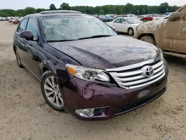 4T1BK3DB4BU375123 - 2011 TOYOTA AVALON BAS MAROON photo 1