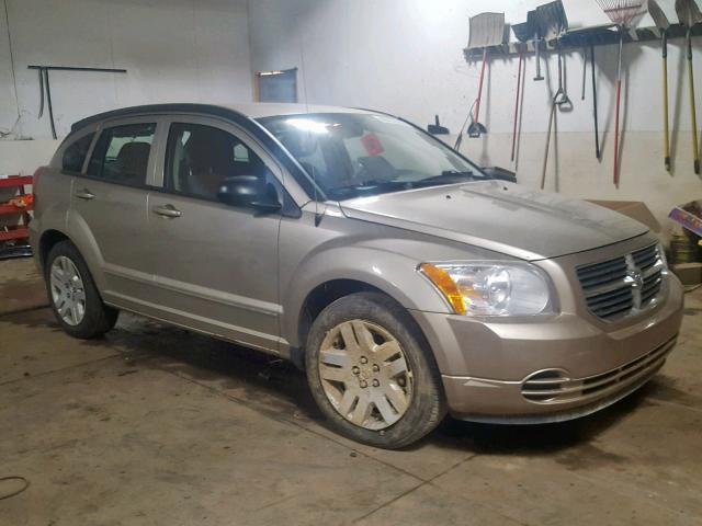 1B3CB4HA7AD636986 - 2010 DODGE CALIBER SX TAN photo 1