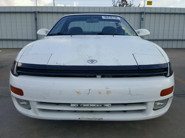 JT2ST87F2N0126658 - 1992 TOYOTA CELICA GT WHITE photo 9