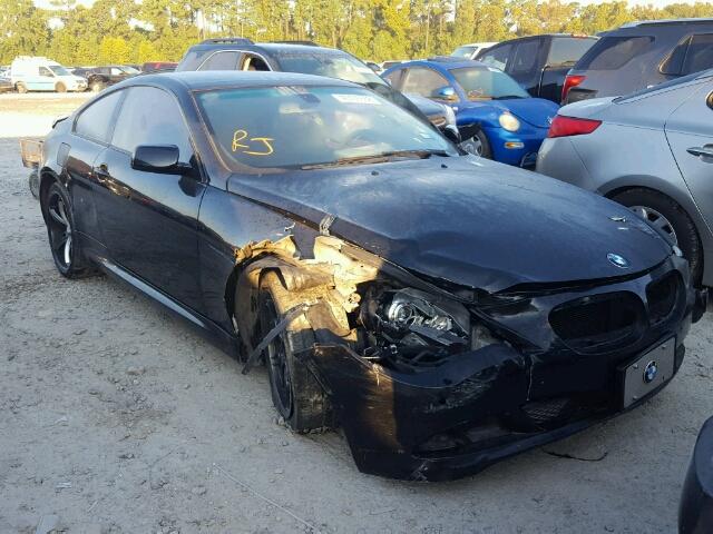 WBAEA53558CV91022 - 2008 BMW 650 I BLACK photo 1