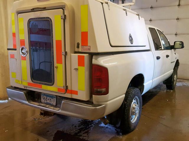 3D7KS28D66G274416 - 2006 DODGE RAM 2500 S Ağ foto 4