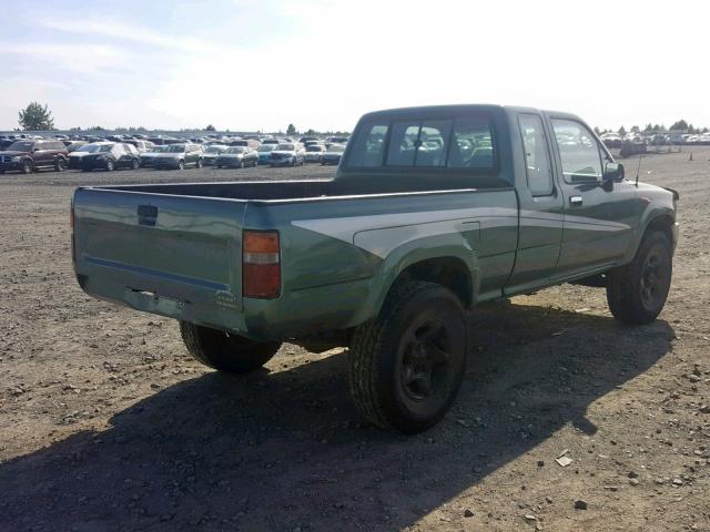 4TARN13P7RZ311999 - 1994 TOYOTA PICKUP 1/2 GREEN photo 4