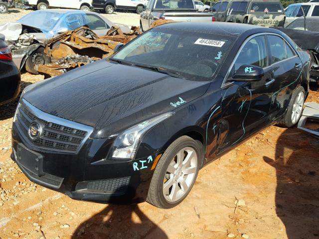 1G6AA5RA0E0187535 - 2014 CADILLAC ATS BLACK photo 2