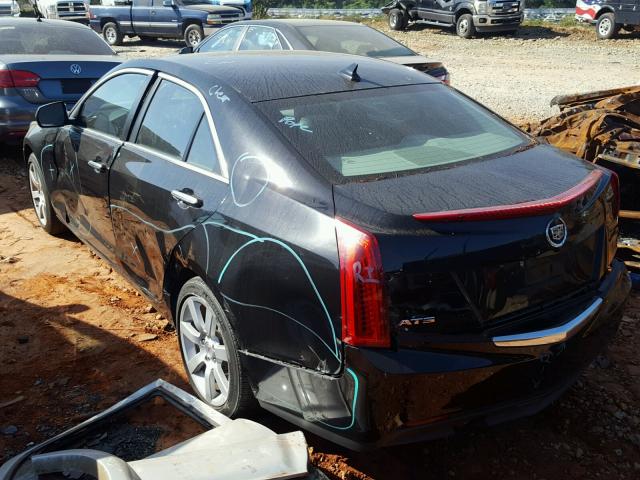 1G6AA5RA0E0187535 - 2014 CADILLAC ATS BLACK photo 3