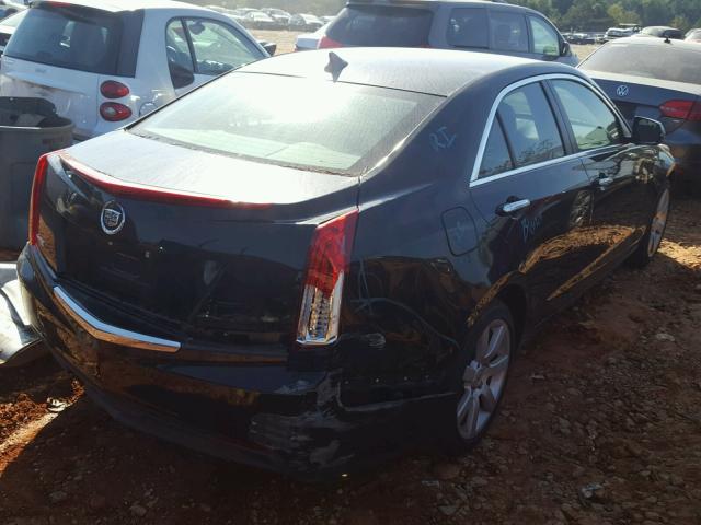 1G6AA5RA0E0187535 - 2014 CADILLAC ATS BLACK photo 4