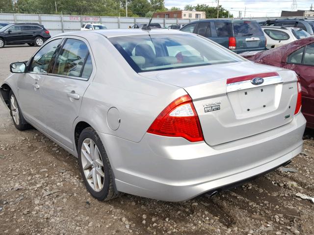 3FAHP0JG1AR292596 - 2010 FORD FUSION SEL BEIGE photo 3