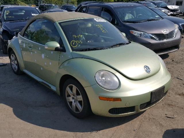 3VWRF31Y97M414555 - 2007 VOLKSWAGEN NEW BEETLE Yaşıl foto 1