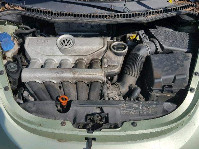 3VWRF31Y97M414555 - 2007 VOLKSWAGEN NEW BEETLE Yaşıl foto 7