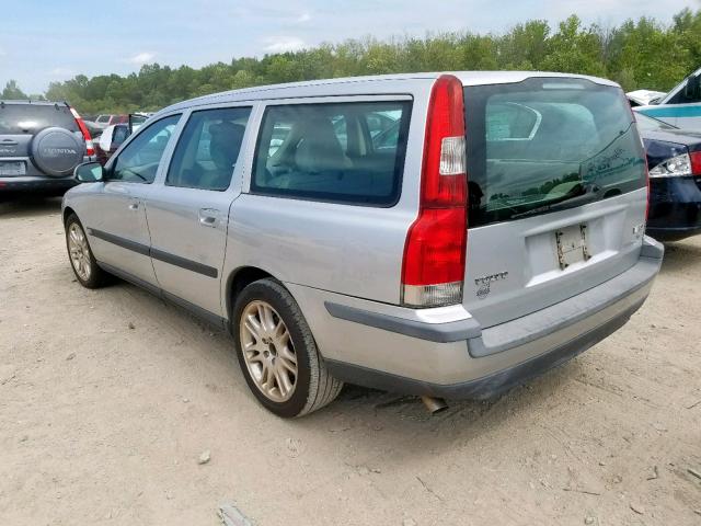 YV1SW53D311008683 - 2001 VOLVO V70 T5 TUR SILVER photo 3