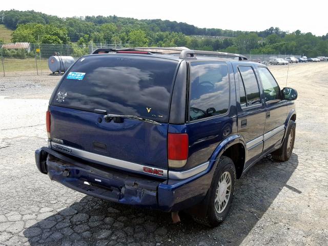 1GKDT13W2Y2193237 - 2000 GMC JIMMY / EN BLUE photo 4