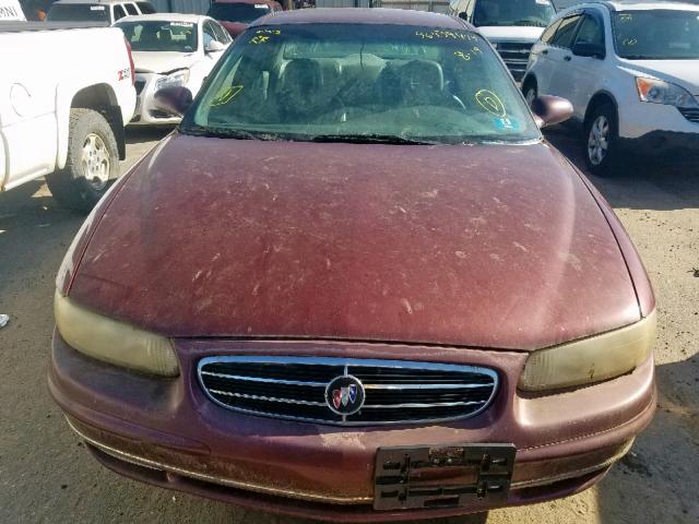 2G4WB55K4Y1240532 - 2000 BUICK REGAL LS RED photo 7